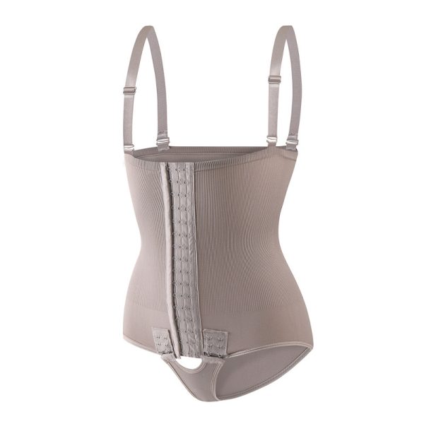 Women's Button-Down Adjustable Tummy Control Bodysuit – Stylish, Supportive, and Customizable Fit - Image 4