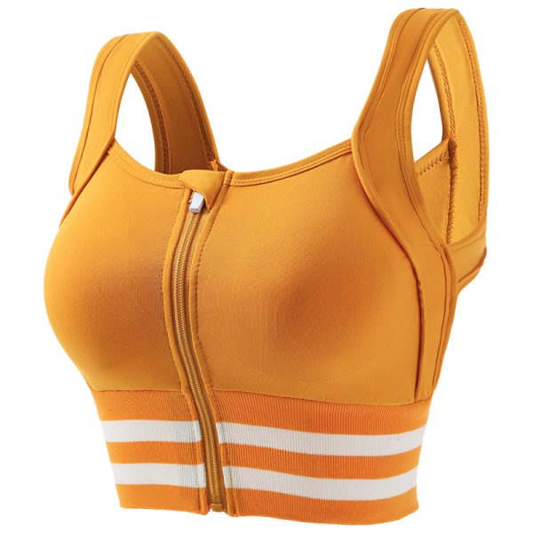 Women's Quick-Wear Front Zipper Sports Bra – Functional and Flattering Fit - Image 5