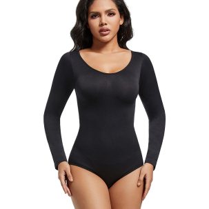 Women's Long Sleeve Bodysuit – High-Quality Fabric & Comfortable Fit