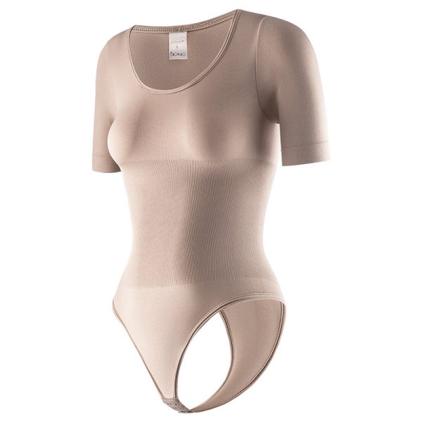 Women's Short Sleeve Bodysuit – Classic, Comfortable, and Stylish Essential - Image 4