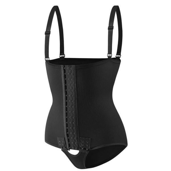Women's Button-Down Adjustable Tummy Control Bodysuit – Stylish, Supportive, and Customizable Fit - Image 2