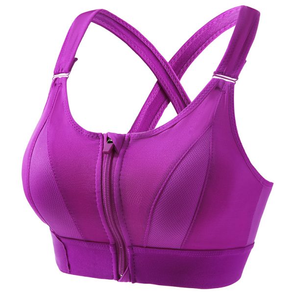 Women's Front Zipper Sports Bras – Convenient, Supportive, and Stylish Activewear - Image 4