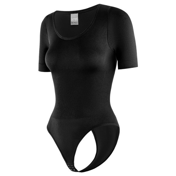 Women's Short Sleeve Bodysuit – Classic, Comfortable, and Stylish Essential - Image 2