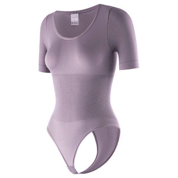 Women's Short Sleeve Bodysuit – Classic, Comfortable, and Stylish Essential - Image 3