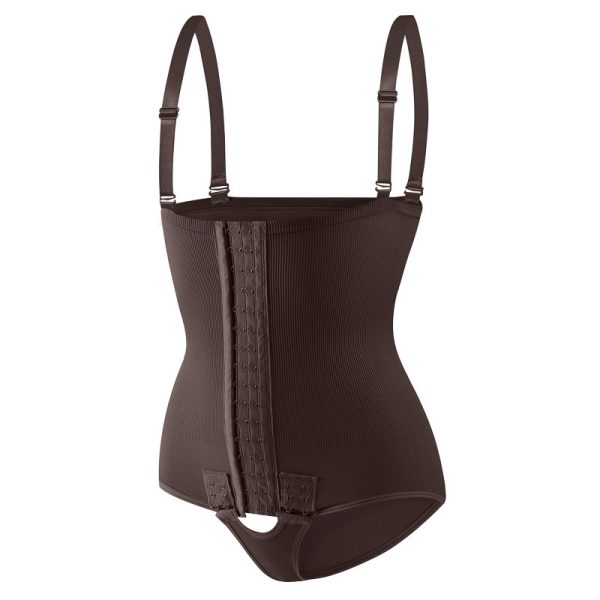 Women's Button-Down Adjustable Tummy Control Bodysuit – Stylish, Supportive, and Customizable Fit - Image 3